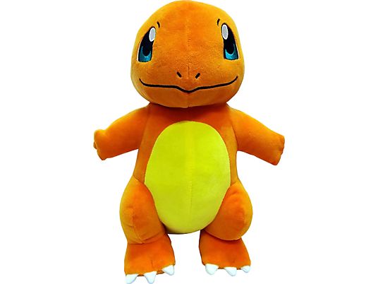 TAKARA TOMY Pokémon Glumanda - Plüschfigur (Orange/Gelb/Schwarz)