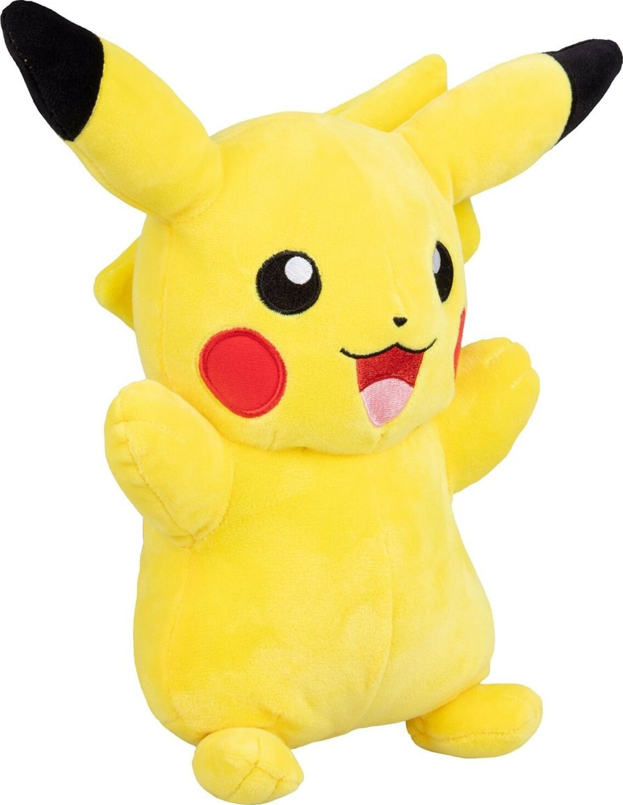 TAKARA TOMY Pokémon Pikachu - Figura di peluche (Giallo/Nero/Rosso)