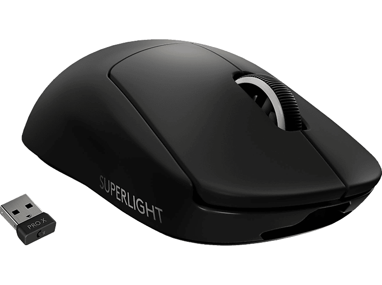 LOGITECH PRO X SUPERLIGHT Wireless Gaming-Maus, Schwarz