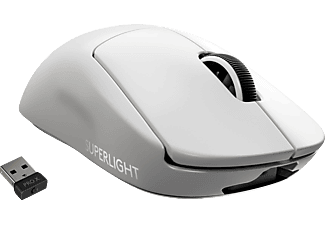 LOGITECH PRO X SUPERLIGHT Wireless Gaming-Maus, Weiß
