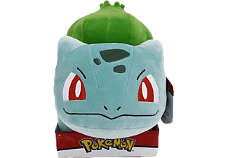 TAKARA TOMY Pokémon Bulbizarre - Figurine en peluche (Turquoise/Vert/Rouge)