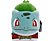 TAKARA TOMY Pokémon Bulbizarre - Figurine en peluche (Turquoise/Vert/Rouge)
