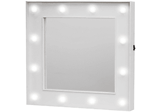 PETRIX 12 LED'li Işıklı Ayna Beyaz