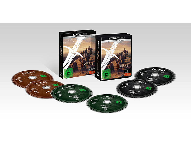 Der Hobbit Die Spielfilm Trilogie 4k Ultra Hd Blu Ray Auf 4k Ultra Hd Blu Ray Online Kaufen Saturn
