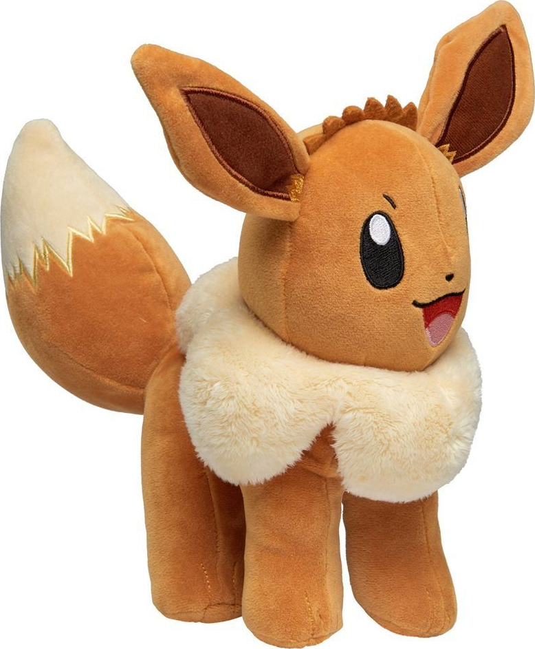 BOTI Pokémon Evoli - Plüschfigur (Braun/Beige/Schwarz)