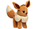 BOTI Pokémon Eevee - Figura di peluche (Marrone/Beige/Nero)