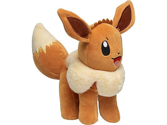 BOTI Pokémon Evoli - Plüschfigur (Braun/Beige/Schwarz)