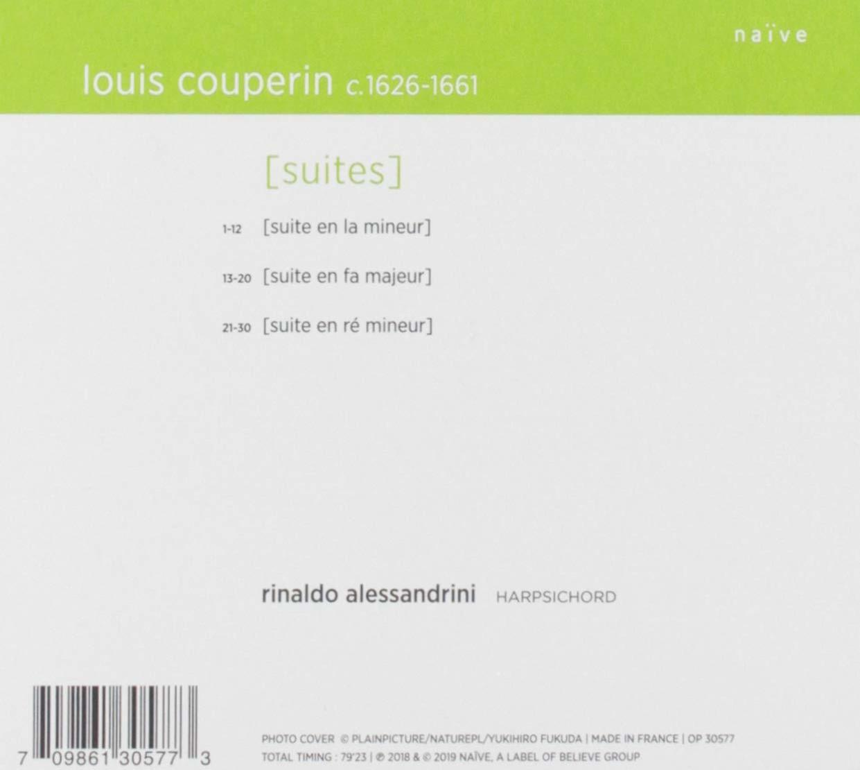 Harpichord R. Alessandrini - Louis Couperin (Suites)  - (CD)