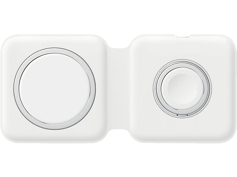 APPLE MagSafe Duo Ladegerät Apple, Weiß kabelloses Laden | MediaMarkt APPLE MagSafe Duo Ladegerät Apple, Weiß kabelloses Laden | MediaMarkt