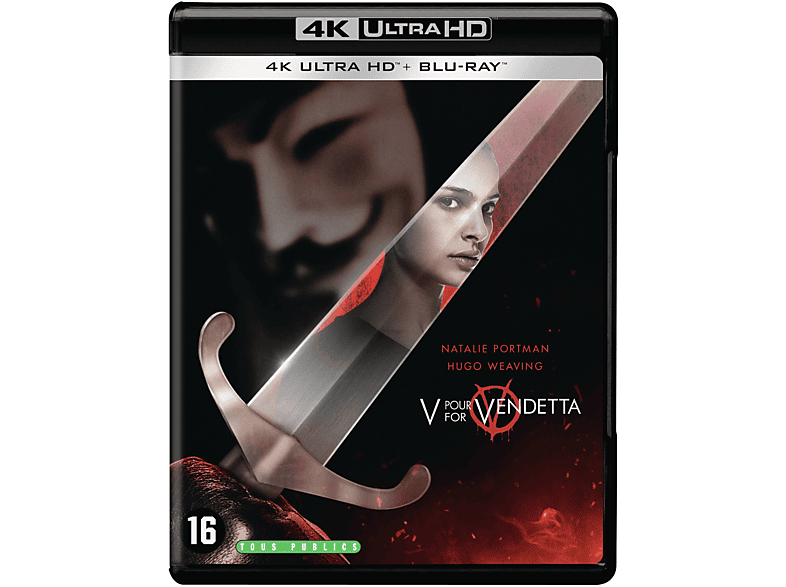 Warner Home Video V For Vendetta - 4k Blu-ray