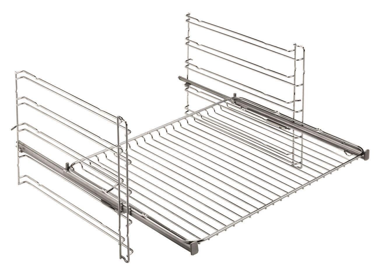 AEG KOMB 405 PDI Serie 6000 mit SurroundCook Ringheißluftsystem (mit Pyrolyse), Einbaubackofenset (Induktionskochfeld, A+, 71 l)