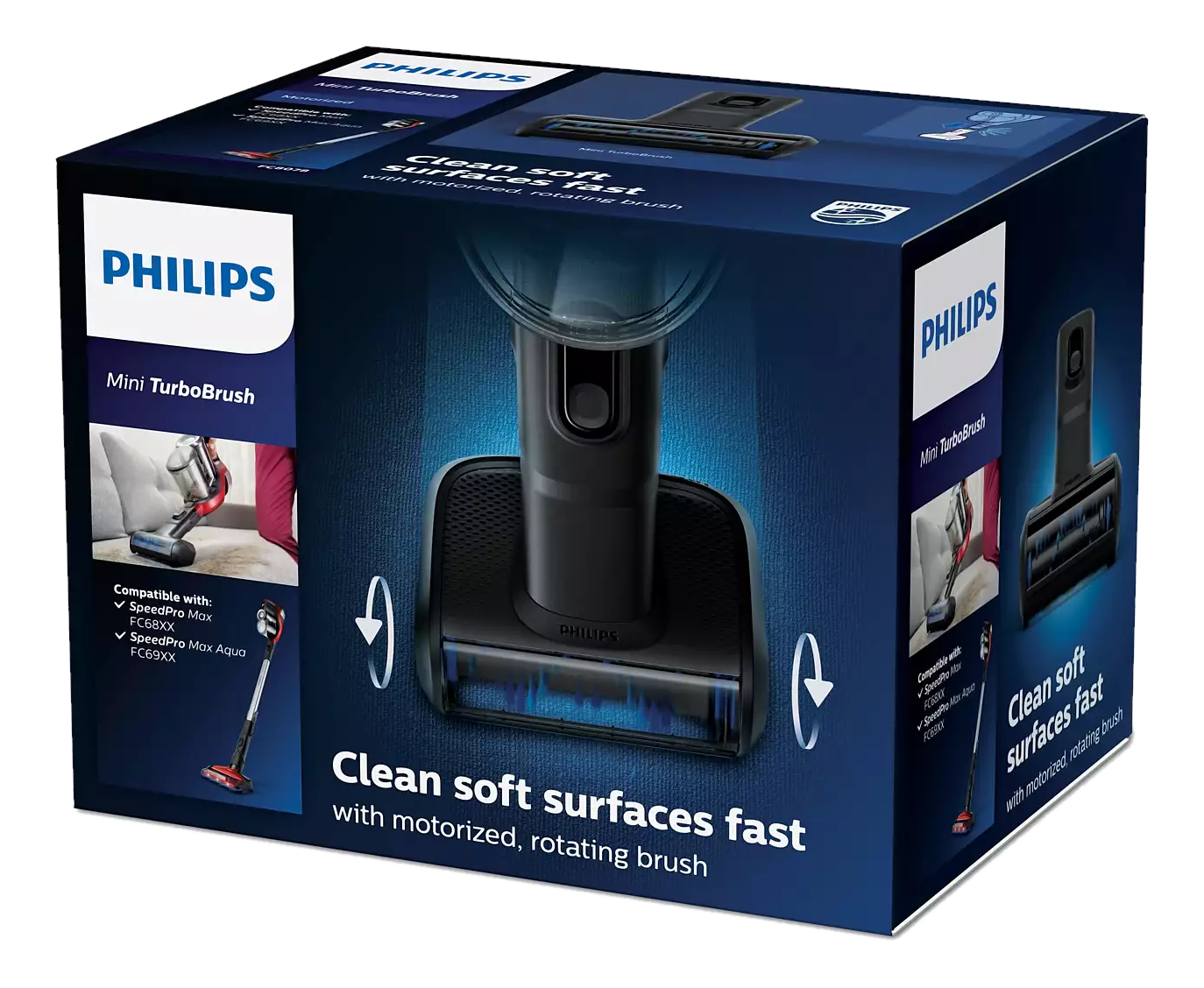 PHILIPS FC8078/01
 - Mini-brosse turbo (Noir)