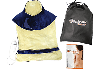 BEST DIRECT Backnetix Wrap L-XL - Thermisches Massagekissen (Blau/Beige)