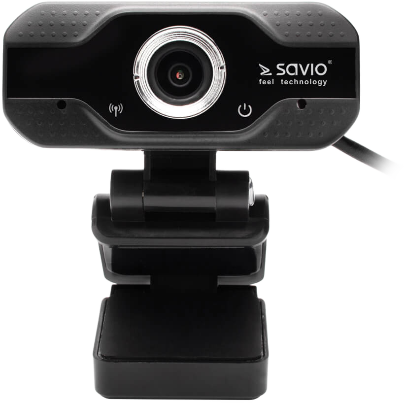 SAVIO CAK-01 FULL HD felbontású webkamera 1080p, 30Hz, beépített mikrofonnal