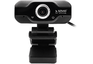 SAVIO CAK-01 FULL HD felbontású webkamera 1080p, 30Hz, beépített mikrofonnal