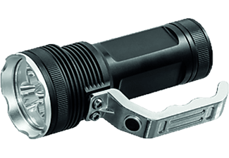 STEFFEN Flashlight 2400 USB - Funzione di lampada tascabile (Nero)