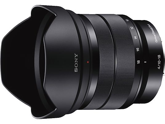 SONY E 10-18mm f/4.0 OSS Zwart