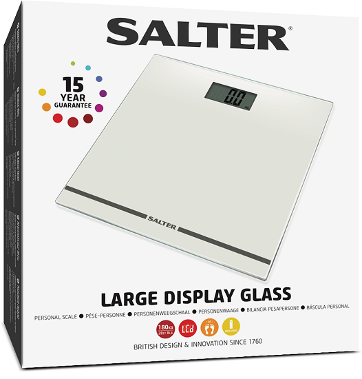 SALTER 9205WH Elektronikus személymérleg