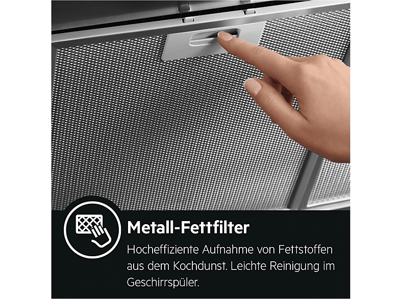 AEG DUB1611M, Dunstabzugshaube (599 mm breit, 513 tief)