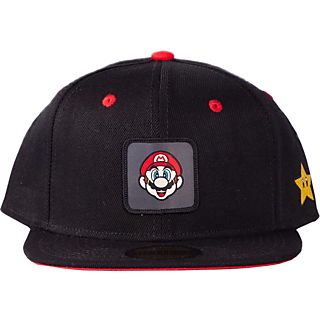 DIFUZED Nintendo: Super Mario Badge - Casquette (Noir)