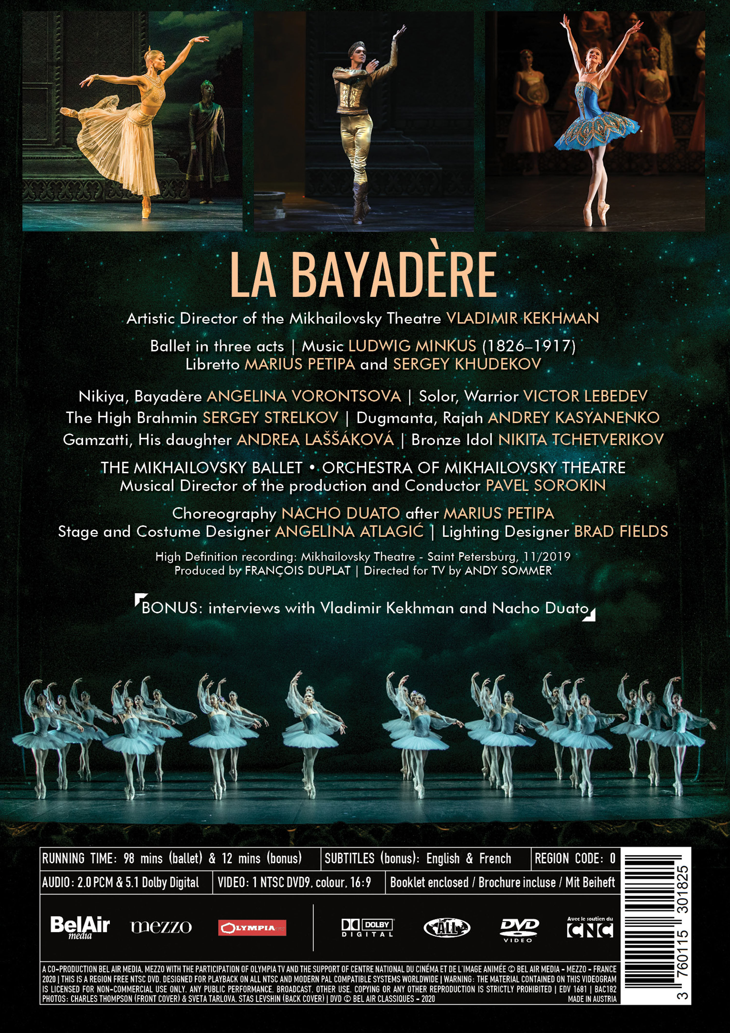 LA BAYADERE DVD