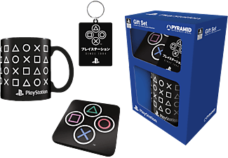 PYRAMID PlayStation: Geschenkset - Tasse (Schwarz)