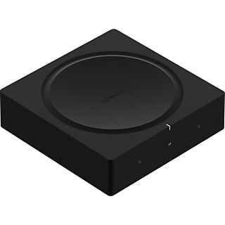 Amplificador - Sonos Amp, Subwoofer, 125 W, 8 Ohms, Crossover, Control táctil, Wi-Fi, AirPlay 2, Negro