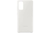 Funda - Samsung Silicone Cover, Para Samsung Galaxy S20FE, Silicona, Blanco