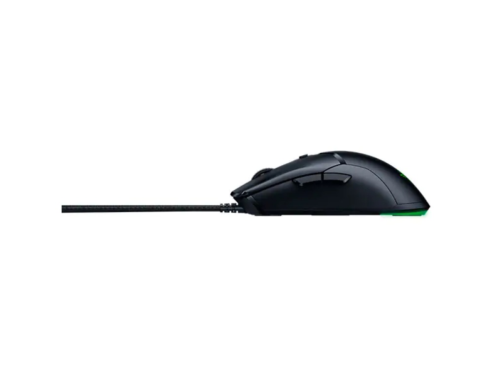 Ratón gaming - Razer Viper Mini, 8500 ppp, Por cable, 6 teclas, 100% PTFE, Negro