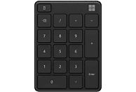 Teclado numérico - Microsoft MS Number Pad, Bluetooth, Para PC, Negro