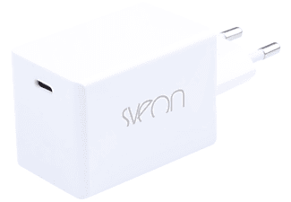 Cargador - Sveon SAC260, USB-C, 60W, Universal, Blanco