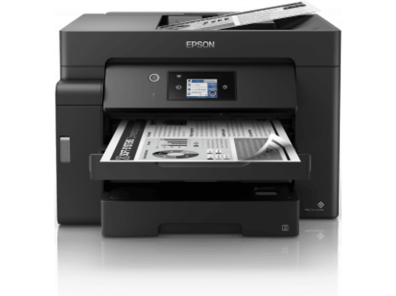 Epson EcoTank ET-M16600, Impresión doble cara, Monocromo, WiFi, Negro