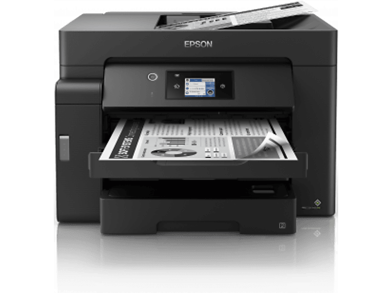 Impresora multifunción  Epson EcoTank ET-3850, Con depósito recargable,  Hasta 3 años de tinta incluida, Conexión Wi-Fi, 5 años garantía, Negro