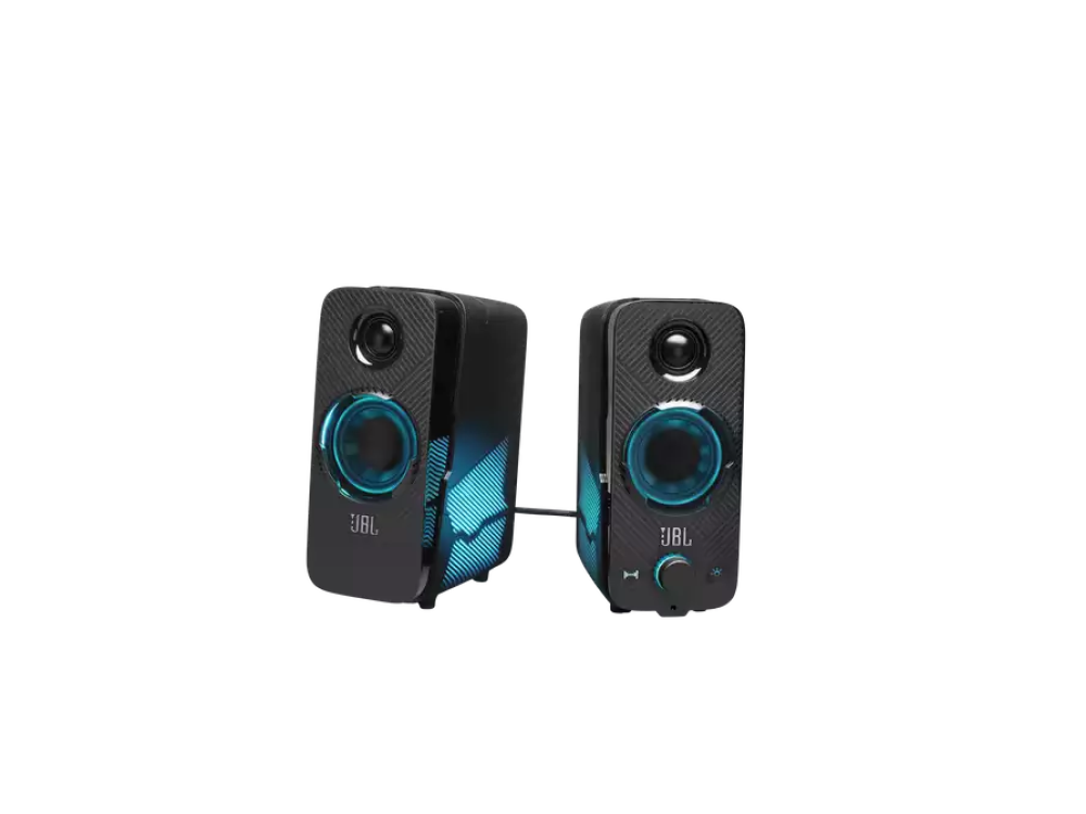 Altavoces para PC - JBL Gaming Quantum Duo, 20W, Bluetooth, Negro