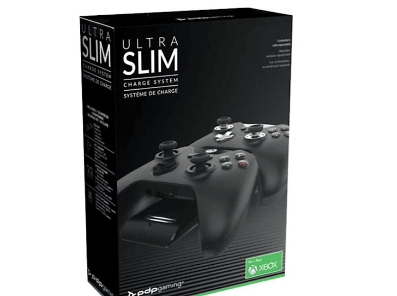 REACONDICIONADO Seminuevo Muy bueno Cargador - PDP Dual Ultra Slim (XS/X), Capacidad 2 mandos, Negro
