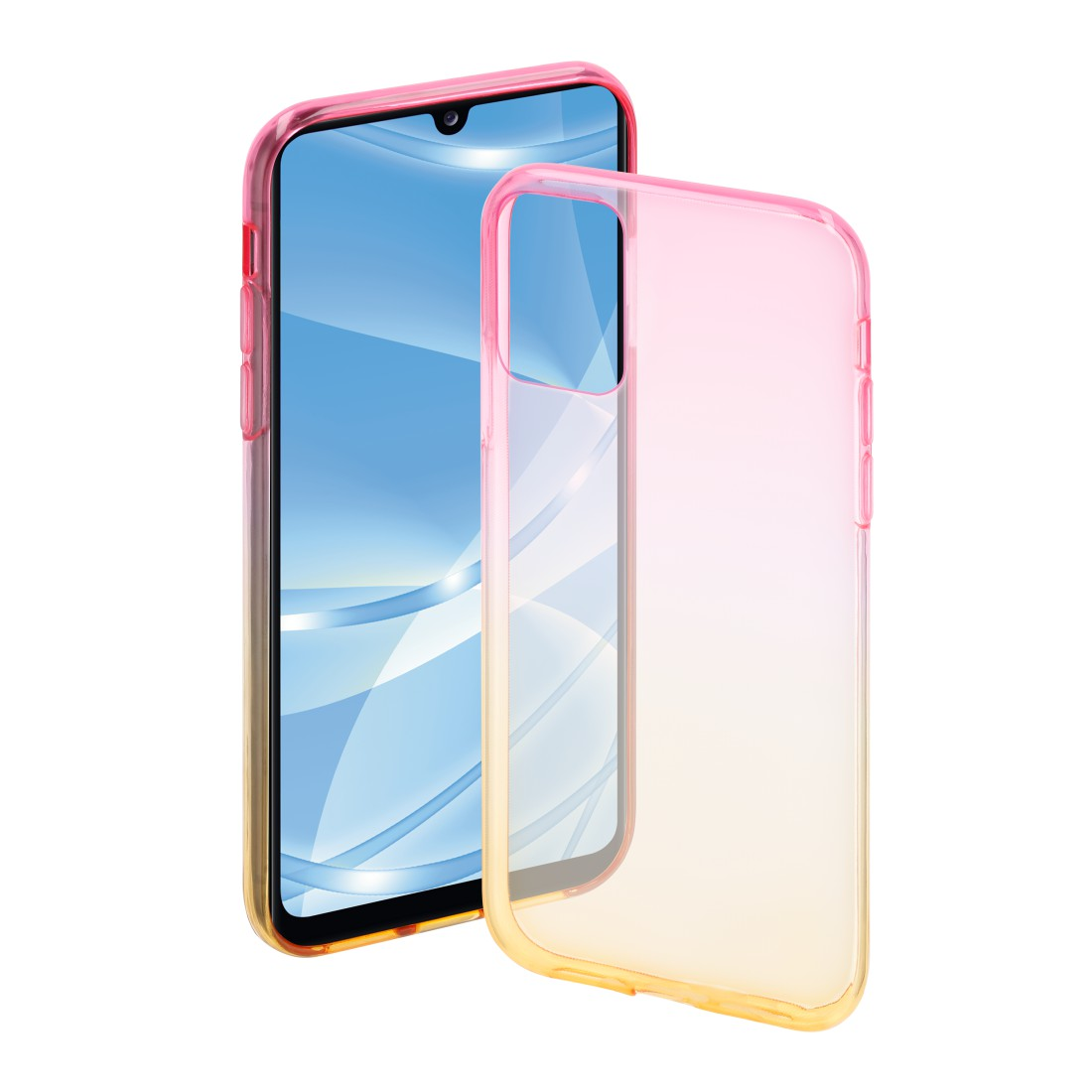 HAMA Shade, Samsung, Gelb/Rosa Galaxy A31, Backcover