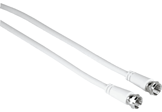 HAMA 205037 CABLE SAT M/M 1.5 - Câble de connexion SAT (Blanc)