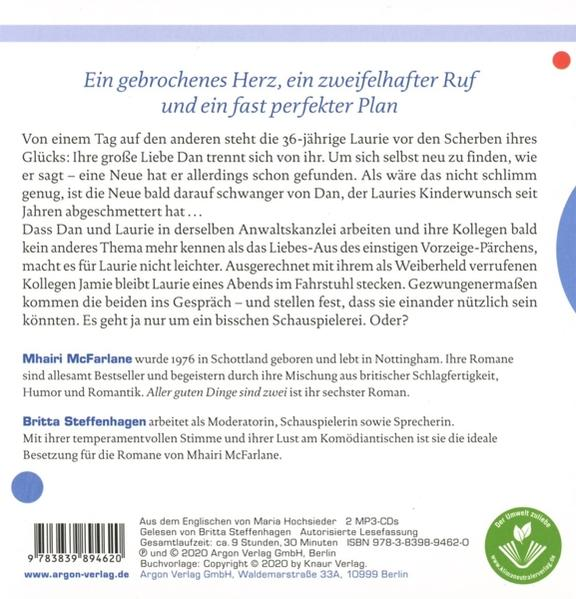 Text von einem Buchcover mit deutschem Text und Autoreninformationen.