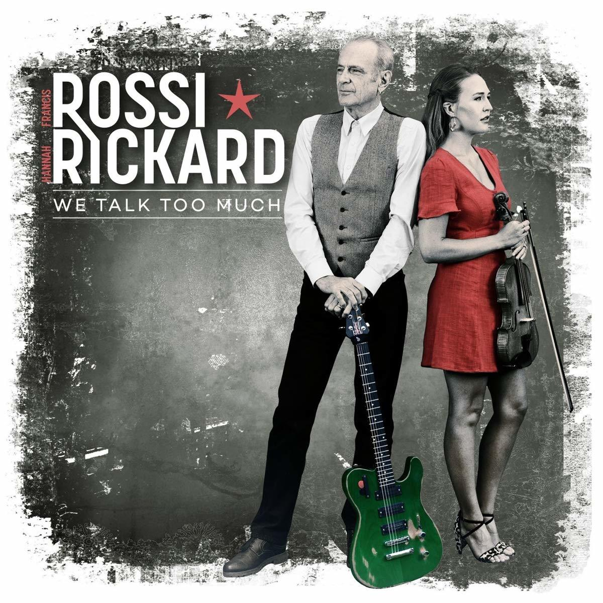 Albumcover mit zwei Personen, einem Mann mit Gitarre und einer Frau mit Geige.