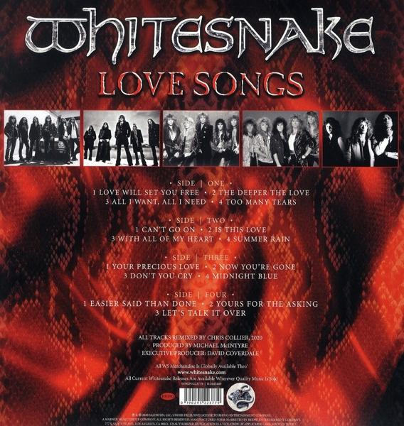 Whitesnake - LOVE SONGS  - (Vinyl)