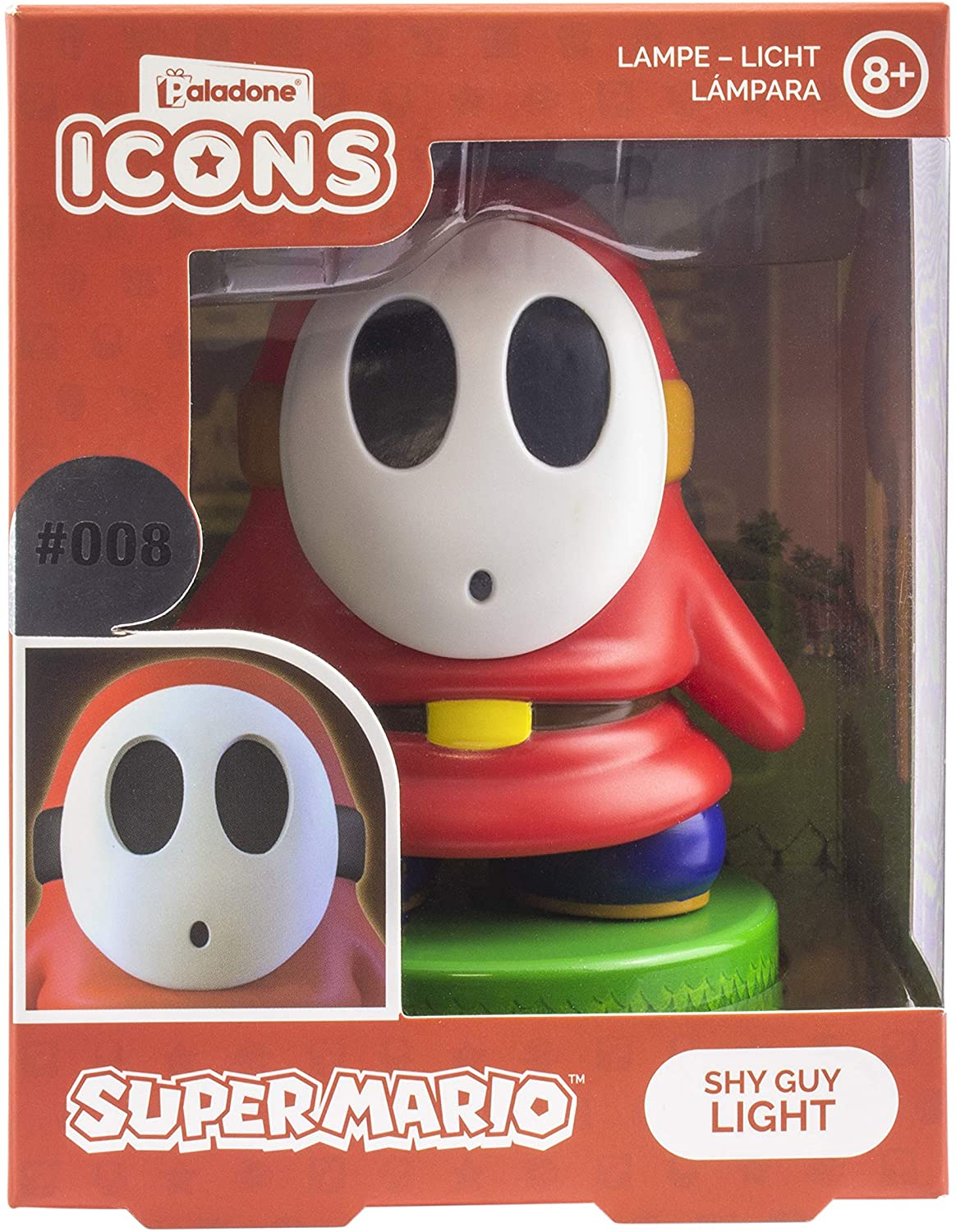 PALADONE Super Mario: Shy Guy - Lampe (Multicolore	)