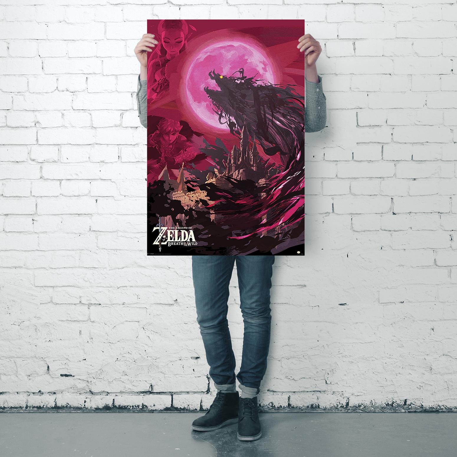 Großformatige Poster PYRAMID Legend Poster The The Zelda Breath Of INTERNATIONAL of Wild
