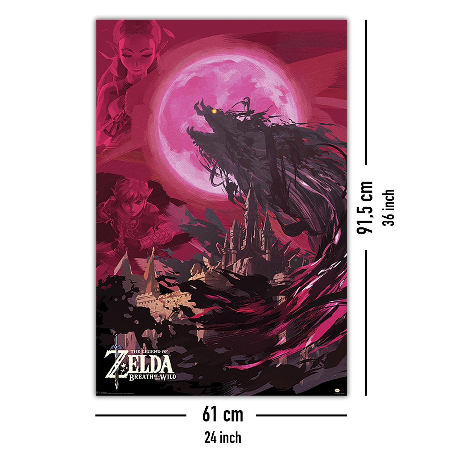 Großformatige Poster PYRAMID Legend Poster The The Zelda Breath Of INTERNATIONAL of Wild