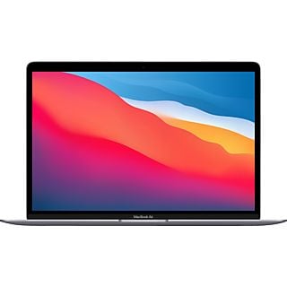 APPLE MacBook Air (2020), Notebook mit 13,3 Zoll Display, Apple M1 Prozessor, 8 GB RAM, 256 GB SSD, M1, Space Grau