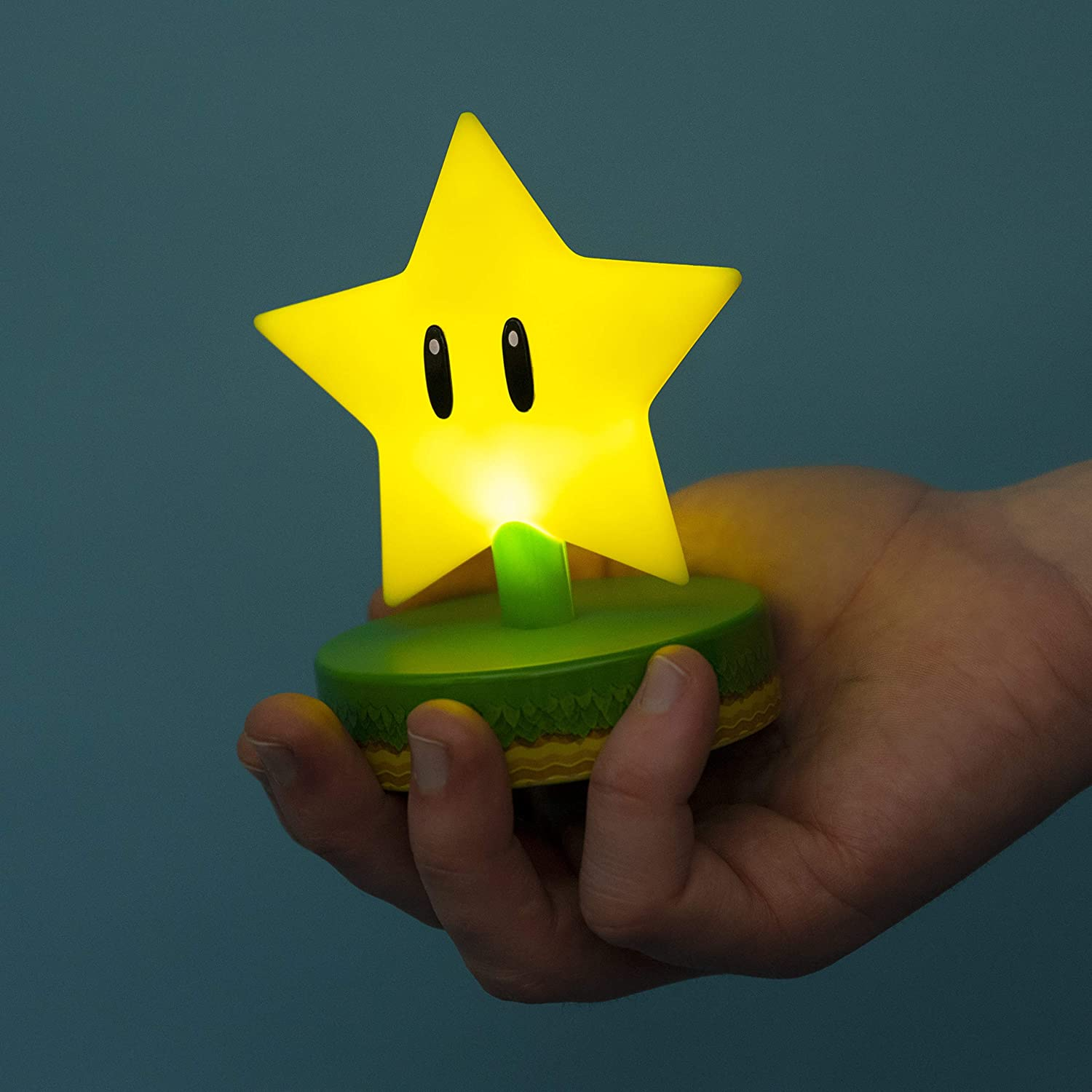 PALADONE Super Mario: Super Star - Lampe (Multicolore	)