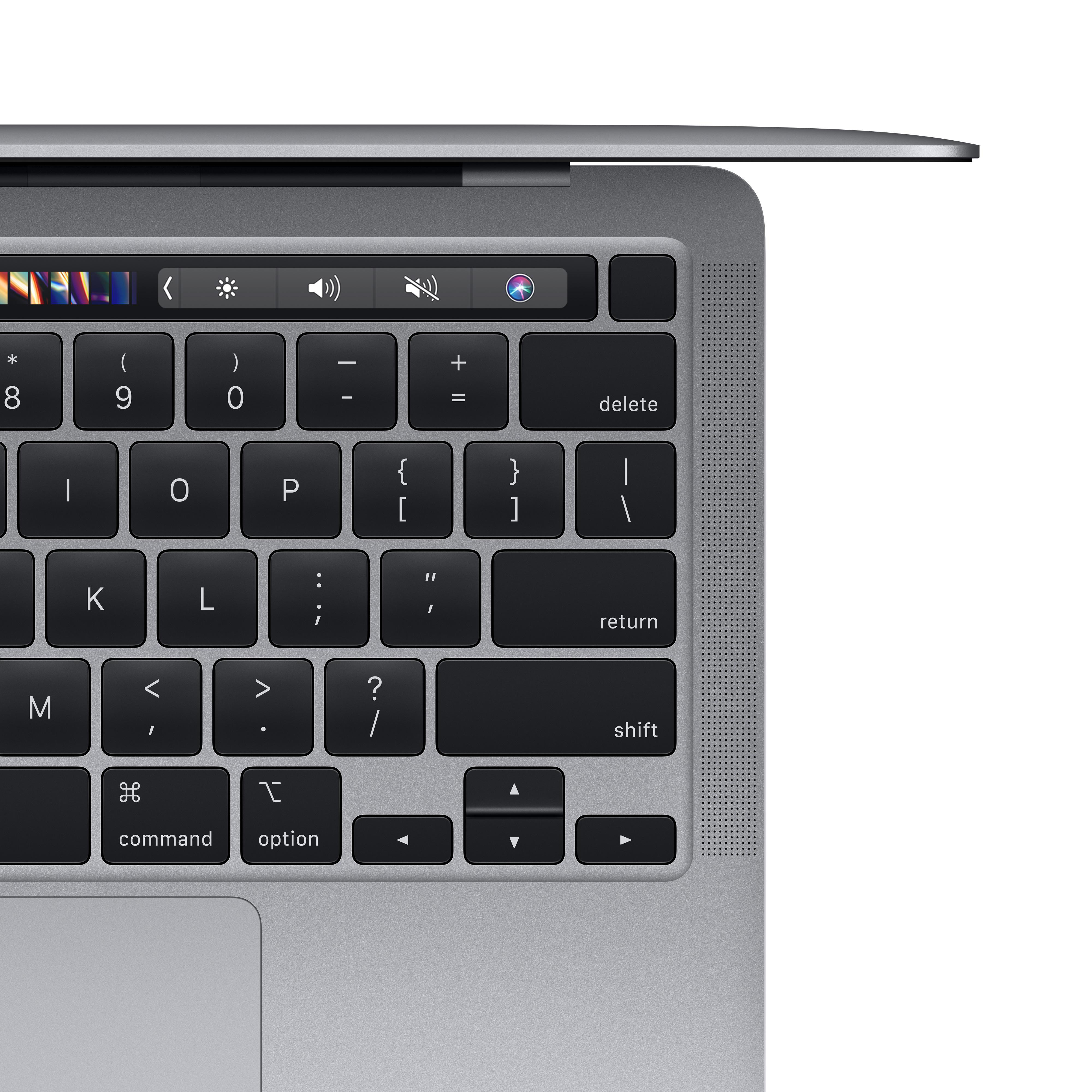 APPLE MacBook Pro (2020) MYD82D/A, Notebook mit 13,3 Zoll Display, Apple M1 Prozessor, 16 GB RAM, 1 TB SSD, M1 GPU, Space Grau