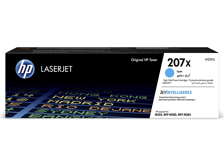 HP 207X cyan hohe Kapazität (W2211X); Original