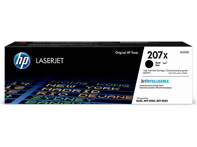 HP 207X High Yield Black LaserJet Toner Cartridge; Original