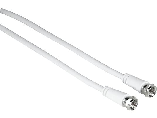 HAMA 205038 CABLE SAT M/M 3M - Câble de connexion SAT (Blanc)