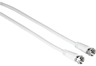 HAMA 205039 CABLE SAT M/M 5M - Câble de connexion SAT (Blanc)
